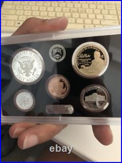 2022 United States Mint Silver Proof Coin Set With COA