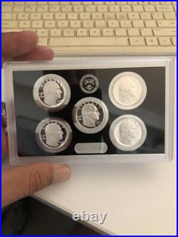 2022 United States Mint Silver Proof Coin Set With COA