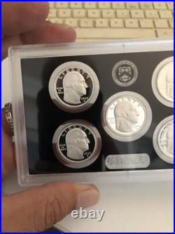 2022 United States Mint Silver Proof Coin Set With COA