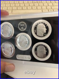 2022 United States Mint Silver Proof Coin Set With COA