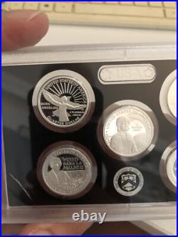 2022 United States Mint Silver Proof Coin Set With COA