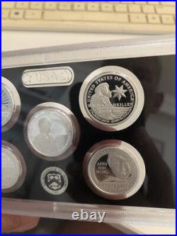 2022 United States Mint Silver Proof Coin Set With COA