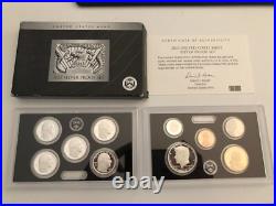 2022 United States Mint Silver Proof Coin Set With COA