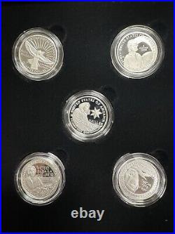 2022 Us Mint Limited Edition Silver Proof Set In Original Box With COA