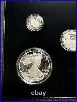 2022 Us Mint Limited Edition Silver Proof Set In Original Box With COA