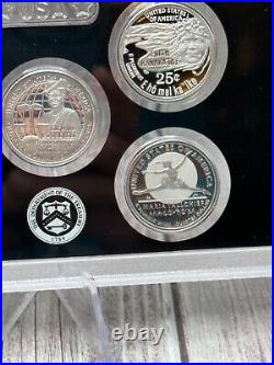 2023 American Women Silver Proof Quarters Set Deep Cameo 5 Silver Coin Set