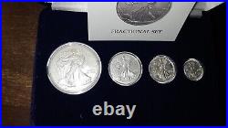 2023 Mint State Fiji Fractional Eagle Set, COA with CASE, VERY NICE GIFT