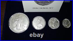 2023 Mint State Fiji Fractional Eagle Set, COA with CASE, VERY NICE GIFT