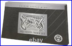 2023-S 10-Coin Silver Proof Set COA -23RH