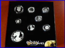 2023 S Proof Silver Eagle Limited Edition Proof Set 23rc In Ogp