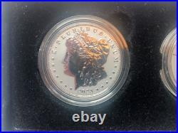 2023-S Reverse Proof $1 Morgan and Peace Silver Dollar 2pc Set Box, OGP & COA 2023-S Reverse Proof $1 Morgan and Peace Silver Dollar 2pc Set Box, OGP & COA