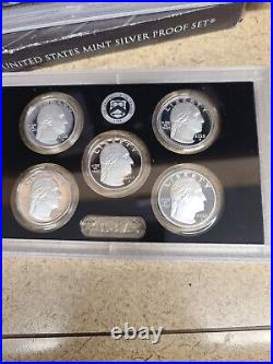 2023 S SILVER PROOF Set 23RH US Mint 10 Coins with BOX and COA