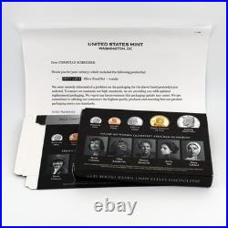 2023-S Silver Proof Set 10-Coin Box Error + Correction + Mint Apology Letter