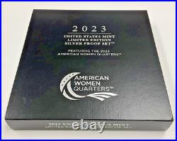 2023-S Silver Proof Set US Mint Limited Edition American Women Quarters