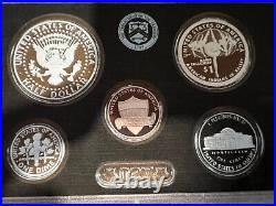 2023 S United States Mint Silver Proof Set. 10 Proof Coins With Ogp And Coa