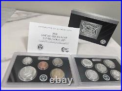 2023 S United States Mint Silver Proof Set With Mint Box & Coa