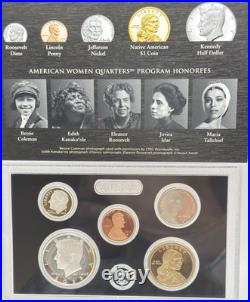 2023 S United States Mint Silver Proof Set w Box & COA 10 Coin Set #14597