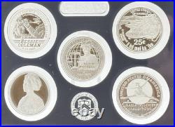 2023 S United States Mint Silver Proof Set w Box & COA 10 Coin Set #14597