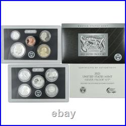 2023 Silver Proof Set U. S. Mint Original Government Packaging OGP COA