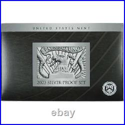 2023 Silver Proof Set U. S. Mint Original Government Packaging OGP COA