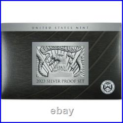 2023 Silver Proof Set U. S. Mint Original Government Packaging OGP COA