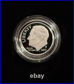 2023 US Mint LTD. Edition Silver Proof Set American Women Quarters E. Roosevelt