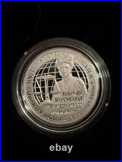 2023 US Mint LTD. Edition Silver Proof Set American Women Quarters E. Roosevelt