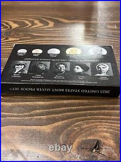 2023 US Mint Silver Proof Set OGP COA 10 Coin Set S SKU 23RHR