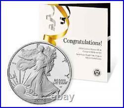 2024 American Eagle Proof Silver Dollar congratulations boxed set new 1-16 24RF