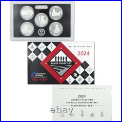 2024 American Women Quarter Silver Proof Set U. S. Mint OGP COA