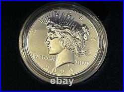 2024 Morgan & Peace Dollar Silver 2 Coin Reverse Proof Set