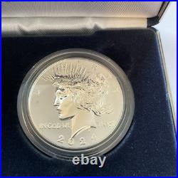 2024 Morgan and Peace Dollar-Reverse Proof Two-coin Set Minted In San Francisco