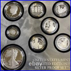 2024-S Limited Edition Silver Proof Set With Original Box & COA
