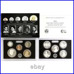 2024 S Proof Set Original Box & COA 10 Coins 99.9% Silver 2024 S Proof Set Original Box & COA 10 Coins 99.9% Silver