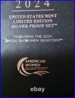 2024 S Proof Silver Eagle Limited Edition Proof Set 24rc In Ogp 2024 S Proof Silver Eagle Limited Edition Proof Set 24rc In Ogp