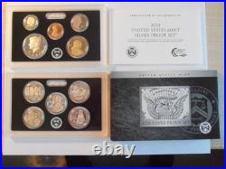 2024 S US Mint 10-Coin Silver Proof Set With Box & COA, 24RH, FREE SHIPPING