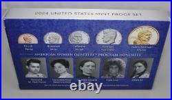 2024 S US Mint ANNUAL 10 Coin Proof Set with Box and COA Annual Proof Set 2024 S US Mint ANNUAL 10 Coin Proof Set with Box and COA Annual Proof Set
