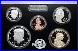 2024 S US Mint ANNUAL 10 Coin SILVER Proof Set with Box, COA + Eagle Staff $1