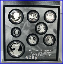 2024 U. S Mint Limited Edition Silver Proof Set withBox & COA (OGP)