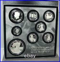 2024 U. S Mint Limited Edition Silver Proof Set withBox & COA (OGP)