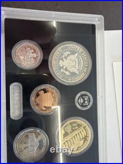 2024s Us Mint Silver Proof Set 10 Coins Box/coa #11329
