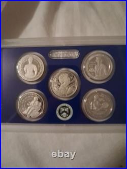 2025 Proof Set Clad, Box And Coa