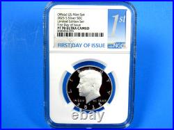 2025 S, Kennedy Half from the Limited Edition Silver Proof Set NGC Pf 70 UC FDOI