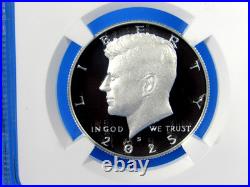 2025 S, Kennedy Half from the Limited Edition Silver Proof Set NGC Pf 70 UC FDOI