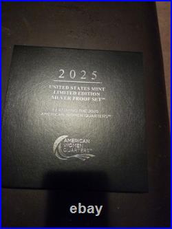 2025-S Limited Edition Silver 8-Coin Proof Set (Box and CoA)