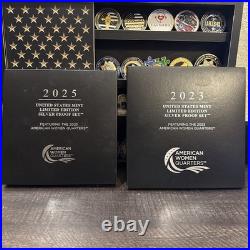 2025 S Limited Edition Silver Proof Set POP 25,008 + BONUS 2023 LE Silver Set