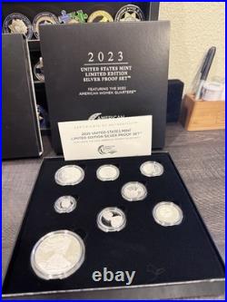 2025 S Limited Edition Silver Proof Set POP 25,008 + BONUS 2023 LE Silver Set