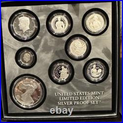 2025 S Limited Edition Silver Proof Set POP 25,008 + BONUS 2023 LE Silver Set