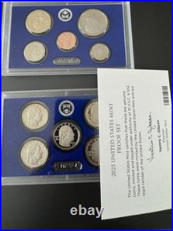 2025 S Mint Proof Set 10 Proof Coins in Original Mint Packaging