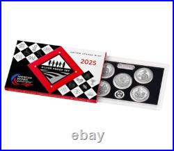 2025 S Proof Silver Set American Women Quarters Silver 5-coins IN HAND 2025 S Proof Silver Set American Women Quarters Silver 5-coins IN HAND